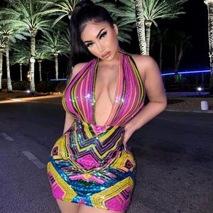 Sexy Sequin Party Dress